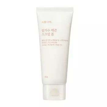 Shingmulnara Пенка-скраб с водой из рисовых отрубей 120г