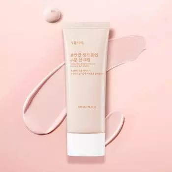 Shingmulnara White Rice Bright Tone Up Увлажняющий солнцезащитный крем 100 мл