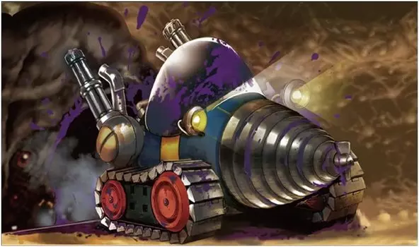 Shinji Model Metal Slug 3 Drill Slug Plastic Model XNSMS3003 SVX-22UG