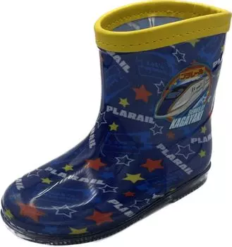 Shinkansen 16243 Shinkansen Hokuriku Shinkansen Boots Rain Boots PR16243 [Plarail] Детские синий