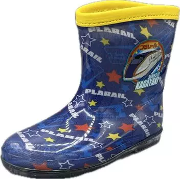 Shinkansen 16243 Shinkansen Hokuriku Shinkansen Boots Rain Boots PR16243 [Plarail] Детские синий