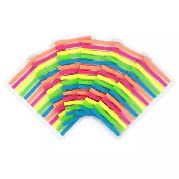 Shinkito Sticky Extra Thin Sticky Thin Film Sticky Fluorescent 5 20 листов 300 листов x 6 Книги Заметки, Прозрачные, Заметки, Заметки, Цвета, Каждая,