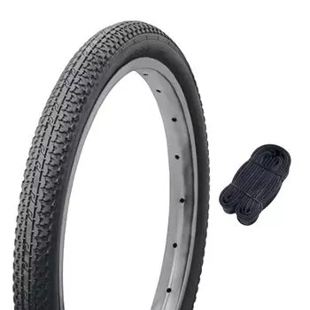 Shinko 16 inch bicycle tire tube set standard tire 16 x black SR165 60299 1.50 H/E