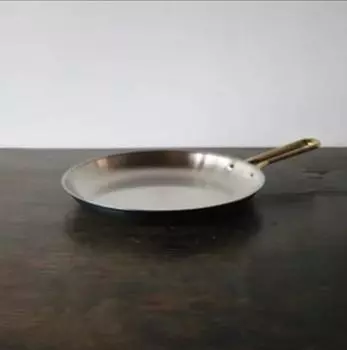 Shinko Metal COPPER100 Shallow frying pan 22cm copper (black finish) PL-1813BL медный