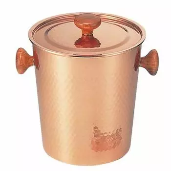 Shinko Metal Ice Bucket Copper 4400ml Pure Copper L S-5481L