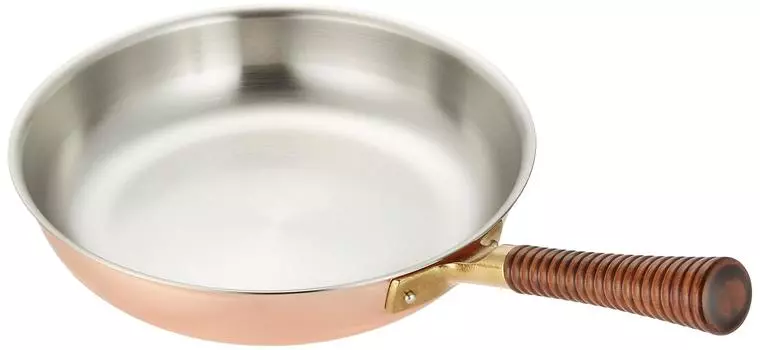 Shinko Metal Magokoro Frying Pan MD-0112 1921g, 26560h(mm) золотой