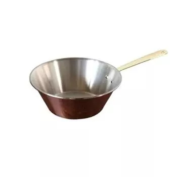 Shinko Metal Pure Copper Play Cooking Pan Shella Pan Medium PL-1811 бронзовый