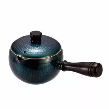 Shinko Metal Teapot Bronze Finish 350ml Pure Copper Bronze Finish Hammered Teapot Yokote BC-301B