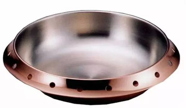 Shinkodo Энергосберегающая настольная кастрюля из чистой меди 26 см 3,3 л S-1070L