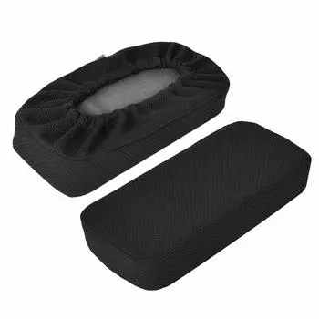 Shinnwa High Resilience Bamboo Charcoal Armrest Cover 2 Pieces Armrest Cushion for Gaming Chairs and Office Chairs Easy to Install Chair Armrest