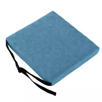 Shinnwa Учебный стул Симпатичный школьный стул для фортепиано Высокопрочный Учебный стул для школьников Для детей Обеденный стол Квадратное сиденье Темно-синяя подушка,