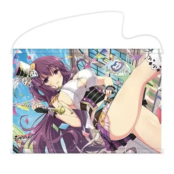Shinovi Master Senran Kagura NEW LINK B2 Tapestry Purple Breast (Twin Festival)