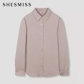 Shins Miss Satin Collar Shirt Swwstn41030 Pi Pink/44