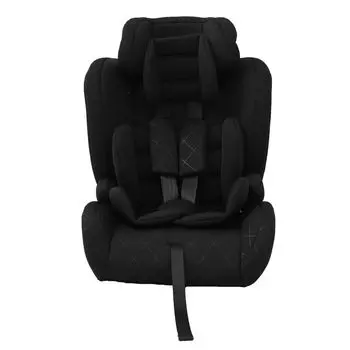 Shinsei International KISS BABY R129 совместимое детское сиденье BB, детское сиденье ISOFIX, фиксированное, черного цвета, для детей от 1 до 11 лет, для длительного использования, высота 76–150 см чёрный