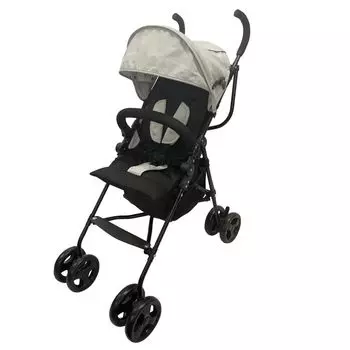 Shinsei International Stroller Aluminum Buggy Sun Shade Lightweight Pearl Gray