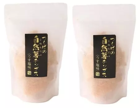 Shinseki Food Service Цукуба Дикий Ямс Легкий 50г x 2 Пакета Чипсы, Соленые,