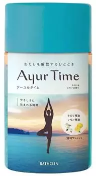 SHINTECH Bath Clean Ayurtime Нероли Лимон Аромат Соли для ванны Соли для ванны и (720г)