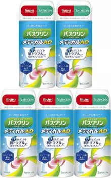 SHINTECH of Bathclin Medical AD Лечебные соли для ванн 400 г [Набор 5]