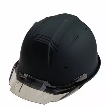 Shinwa Chemical Industrial Professional Specification Visor Met Visor B Type Matte Matt Painted L Black Smoke чёрный