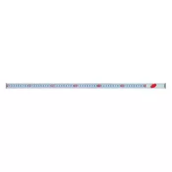 Shinwa Sokutei 3x Nobisuke Bidirectional Metric Scale AB 190cm 1879ah 65108