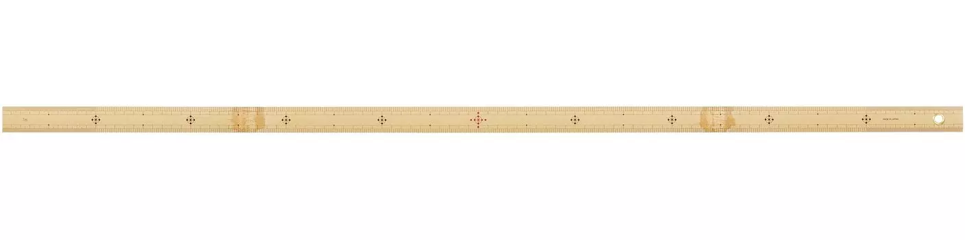 Shinwa Sokutei Бамбуковая линейка 100 см 71773