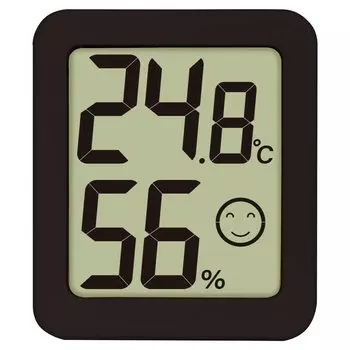 Shinwa Sokutei цифровой термогигрометр Environmental Checker Mini черный 73245