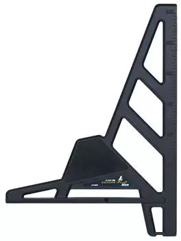 Shinwa Sokutei Направляющая линейка для циркулярной пилы L-образная, 30 см 78052 чёрный