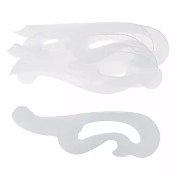 Shinwa Sokutei Cloud Ruler 6 Pieces 77003