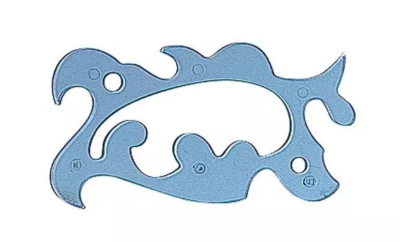 Shinwa Sokutei Cloud Ruler Versatile Medium 70947