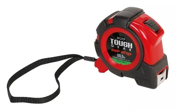 Shinwa Sokutei Convex Tough Gear Self-Stop Shaku Equivalent 25-5.5m 80816