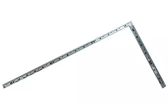 Shinwa Sokutei Curved Square Eyes on the Red 1 5 10371 Shaku, Useful, Back, Numbers, Silver, Shaku, Sun,