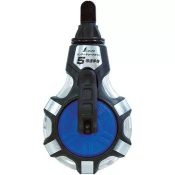 Shinwa Sokutei Handy Chalk 5x Speed Manual 3x Thick Thread с синей леской 77560, намоткой, порошком,