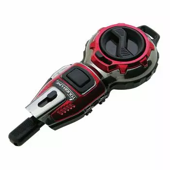 Shinwa Sokutei Handy Ink Pot Plus Automatic Winding Toughline Metal Red 73289 Jr.