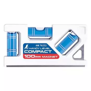 Shinwa Sokutei Handy Level Compact 100 мм с магнитом 76232 Белый