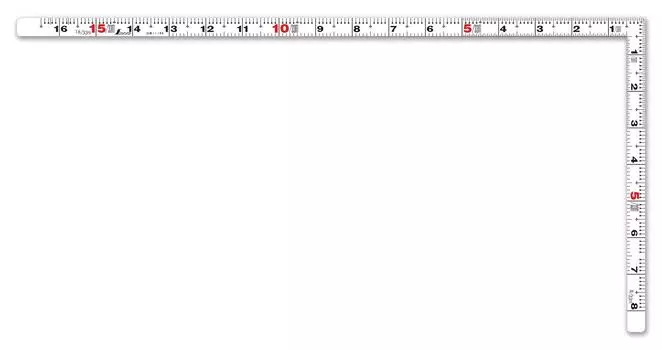 Shinwa Sokutei изогнутая сяку плоская пита белая 1 сяку 6 комбинированная шкала 11184 солнце/50см белый