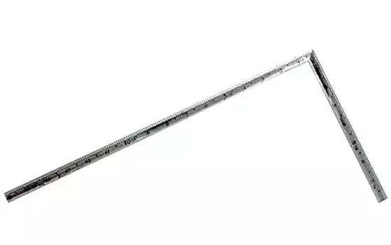 Shinwa Sokutei Изогнутый Такуми Для Уголка Спины 1 5 10877 Весы, Jingoro, Гибкий, Плотники, Весы, Серебро, Shaku, Солнце, серебряный