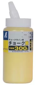 Shinwa Sokutei Мел для мелового порошка Упаковка из 50170 линий, Мел, Желтый, 300 г, 6, жёлтый