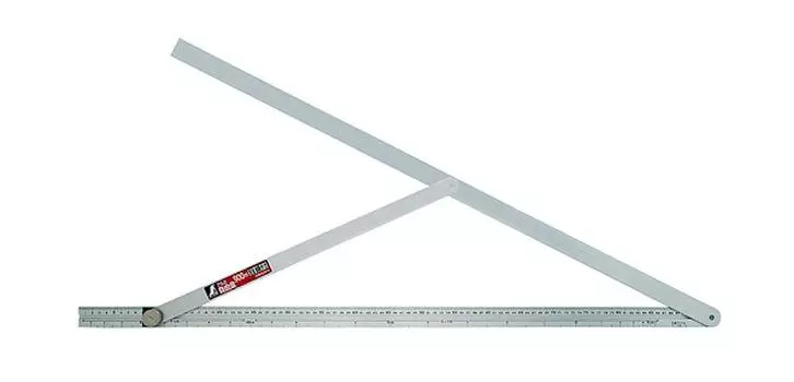 Shinwa Sokutei Металлическая арматура без алюминия со шкалой 900 мм 62572