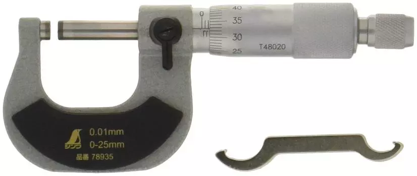 Shinwa Sokutei Micrometer 0~25 78935