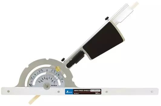 Shinwa Sokutei Направляющая для циркулярной пилы Мини Свободный угол Быстрая регулировка 30 см 78217