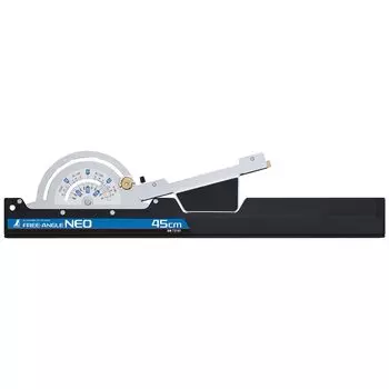 Shinwa Sokutei Направляющая линейка для циркулярной пилы Free Angle Neo 45 см 73161 серебряный