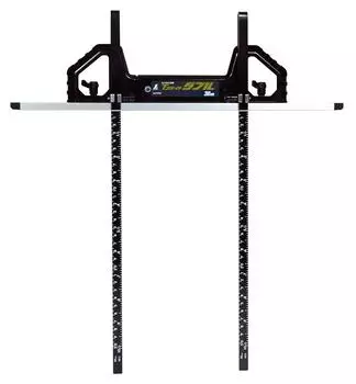 Shinwa Sokutei направляющая линейка для дисковой пилы двойная б/у шкала подвижный приклад 30 см 73702 T-Slide