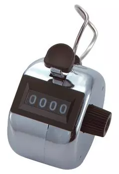 Shinwa Sokutei Счетчик подсчета B, Металлический, Ручной, Упаковка из 5 штук, 50209