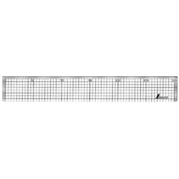 Shinwa Sokutei Square Square Ruler Acrylic 30cm 77089