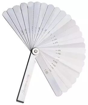 Shinwa Sokutei Thickness Gauge E 100mm 25 pieces 73796