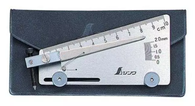 Shinwa Sokutei Undercut Gauge 58695