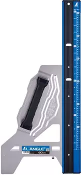 Shinwa Sokutei Универсальная линейка для циркулярной пилы L Angle Plus, б/у, 60 см, 73151