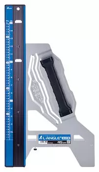 Shinwa Sokutei Универсальная линейка для циркулярной пилы L Angle Plus 45 см, б/у шкала для левшей 73344