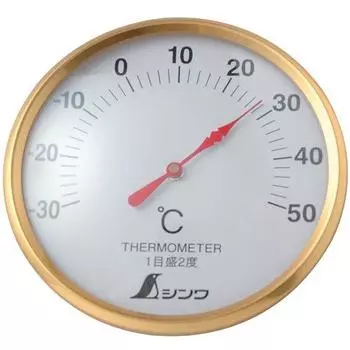 Shinwa Thermometer Round 10cm 72689 S-1