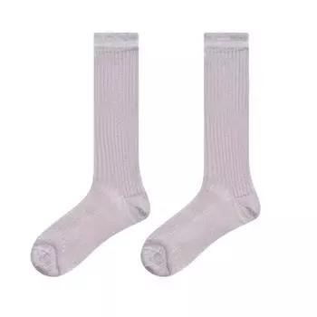 Shiny JK Calf Socks ins Pile Up Sock Comfortable Mid Tube Socks Sweet Girls